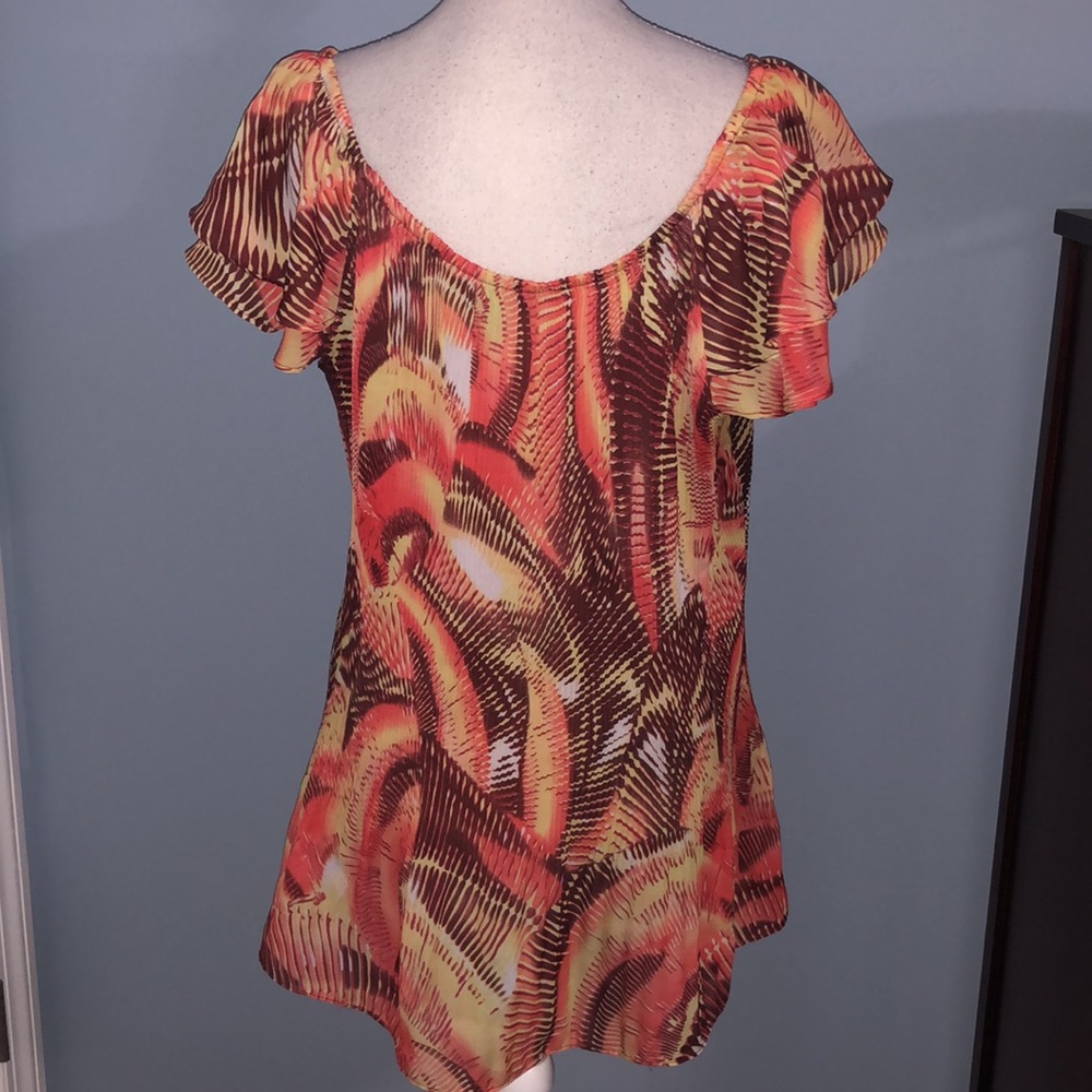 Ashley Stewart pleated ribbed shirt - Picture 5 of 6